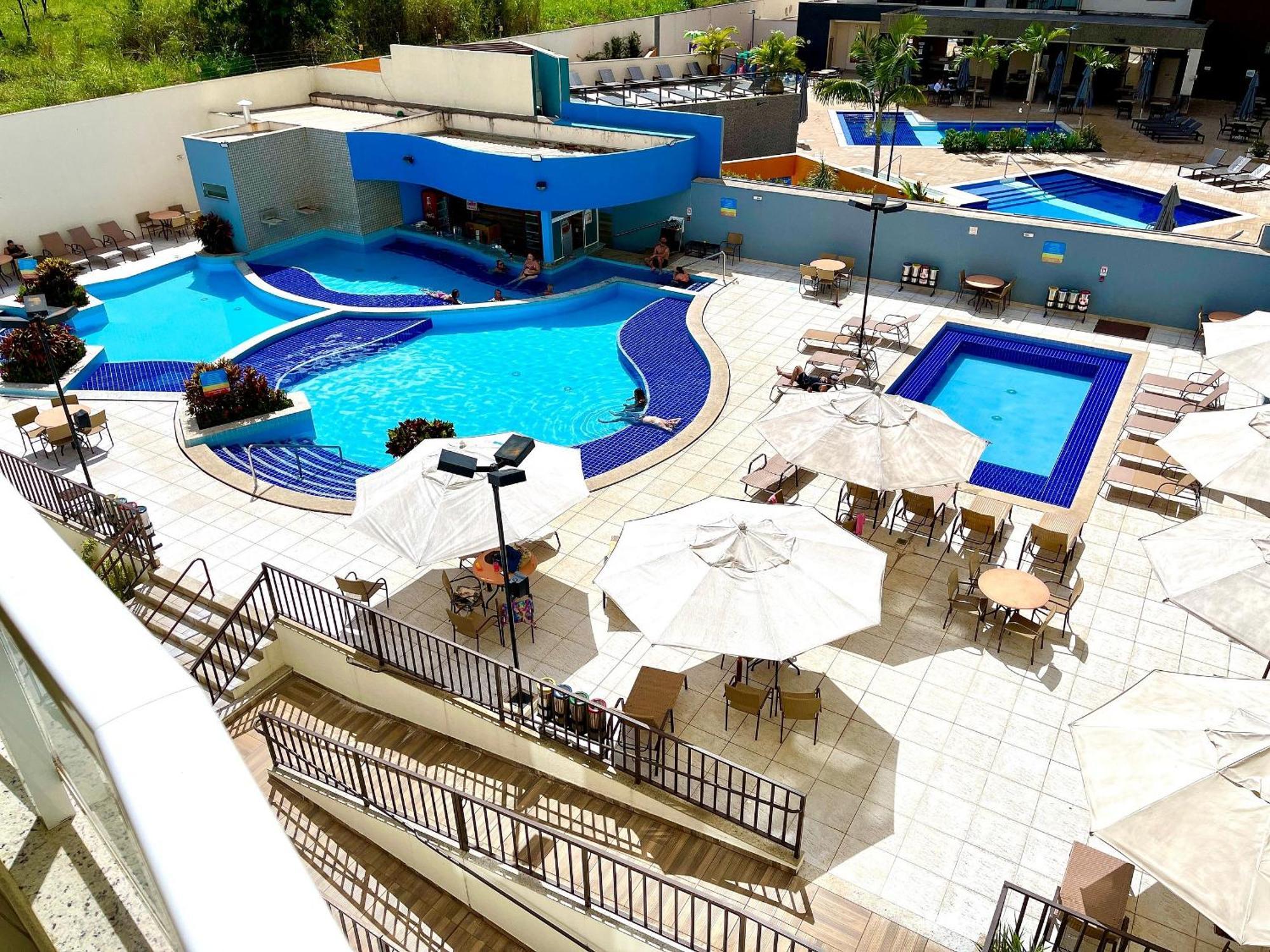 Atrium Residence - Locacao Temporada カルダス・ノバス エクステリア 写真
