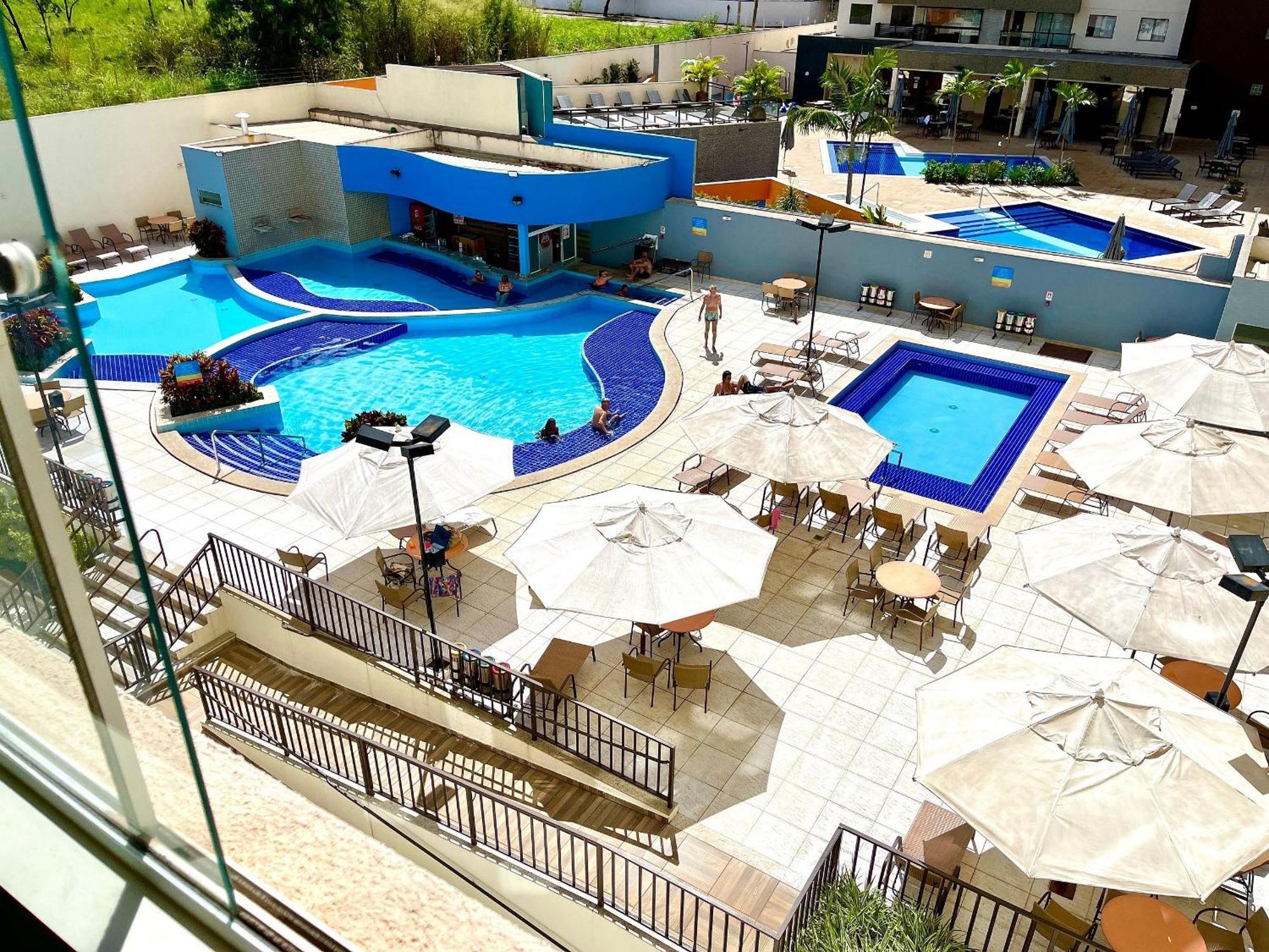 Atrium Residence - Locacao Temporada カルダス・ノバス エクステリア 写真